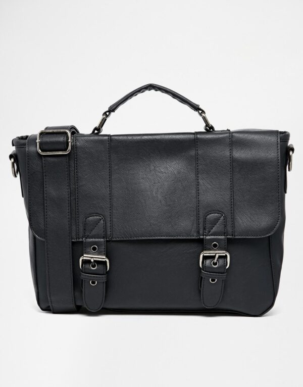 New Look Satchel with Leather Insertion